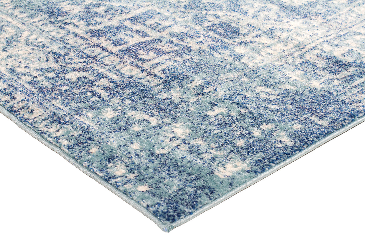Muse Blue Transitional Rug - Fantastic Rugs