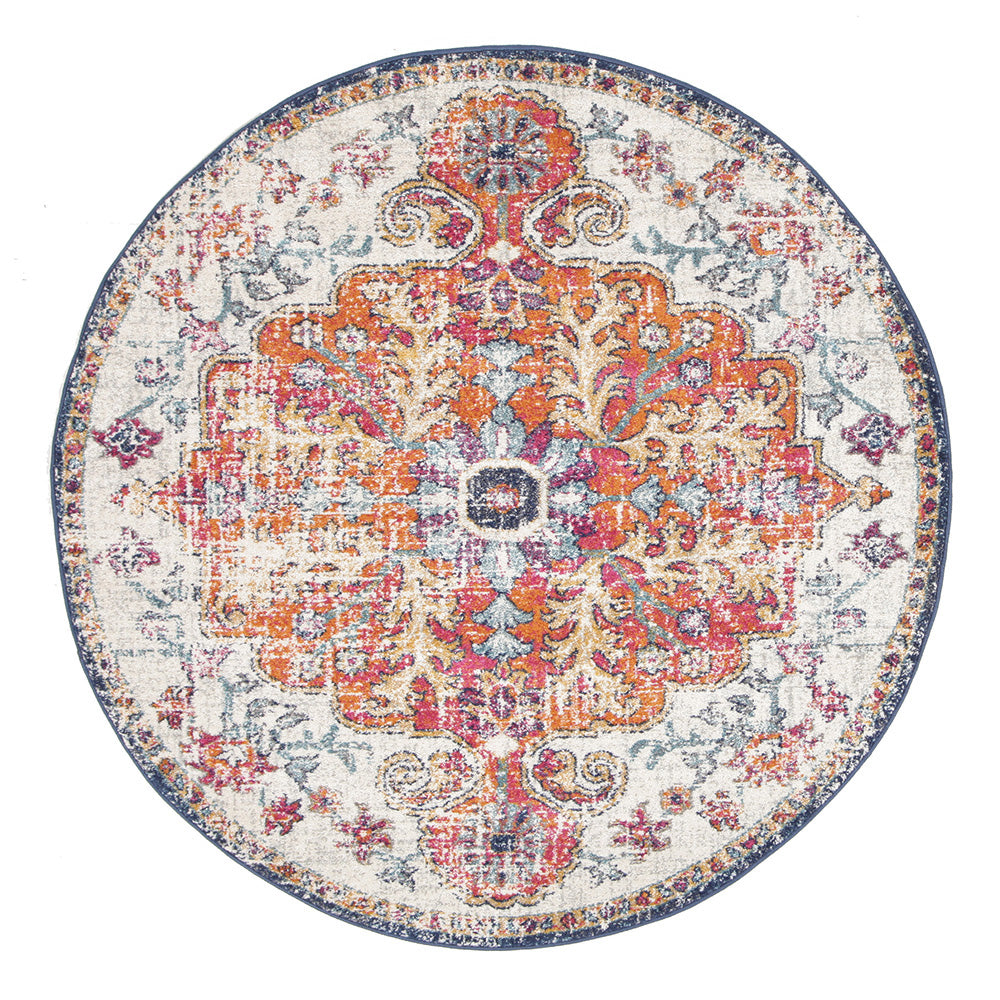 Carnival White Transitional Rug - Fantastic Rugs