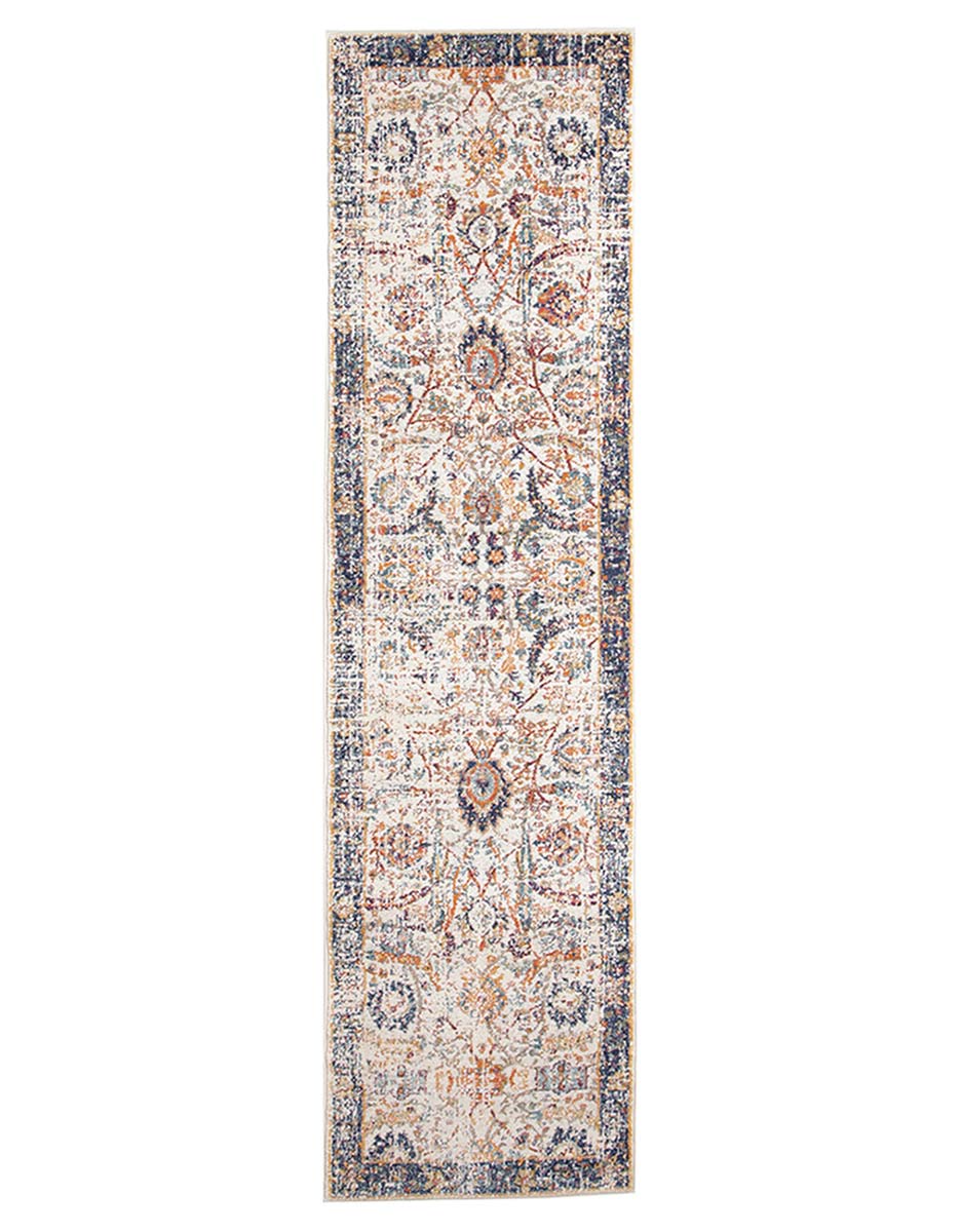 Peacock Ivory Transitional Rug - Fantastic Rugs