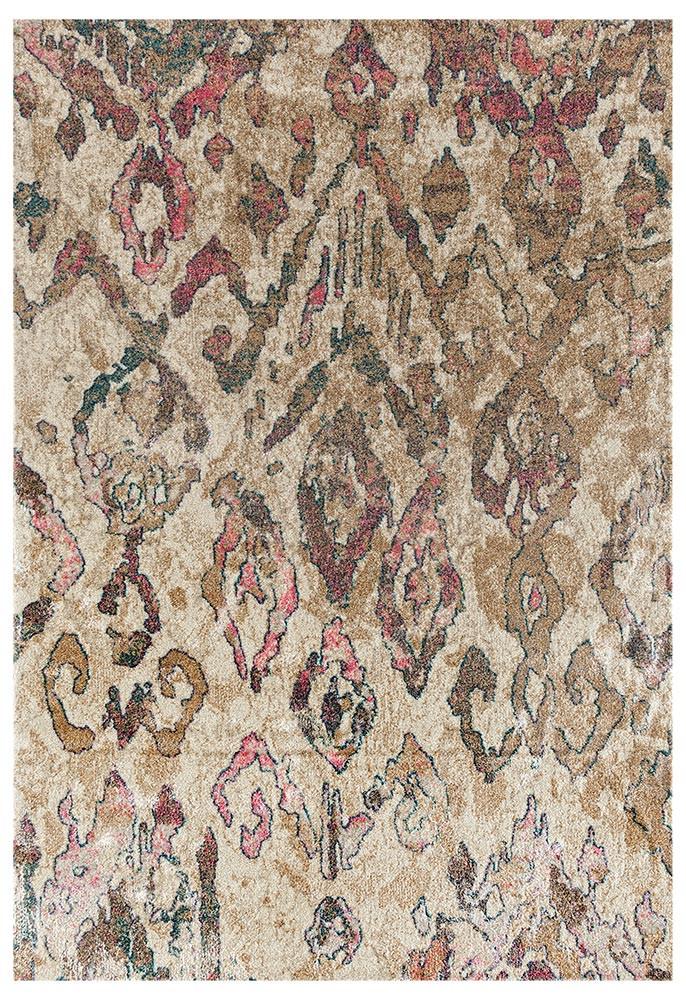 Kaitlin Soft Pink and Beige Rug - Fantastic Rugs