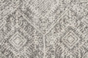 Zelda Silver Grey Round Rug - Fantastic Rugs
