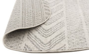 Adani  Modern Tribal Design Grey Round Rug - Fantastic Rugs
