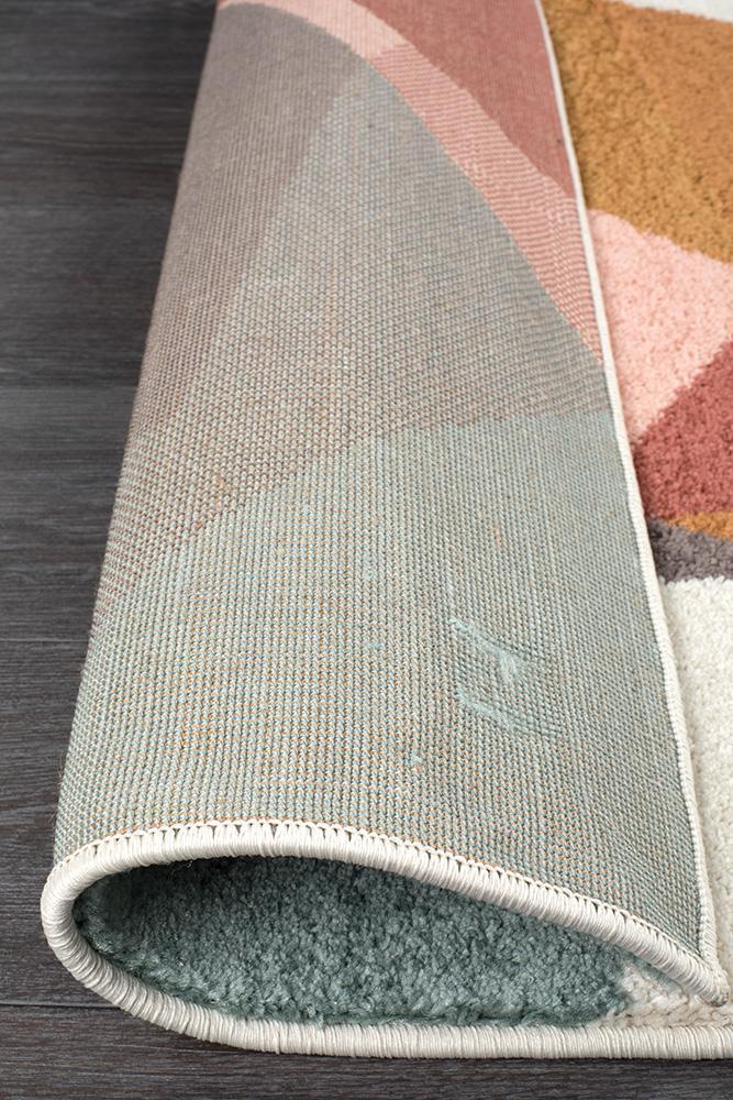 Dimensions Divinity Fragments Blush Modern Runner Rug