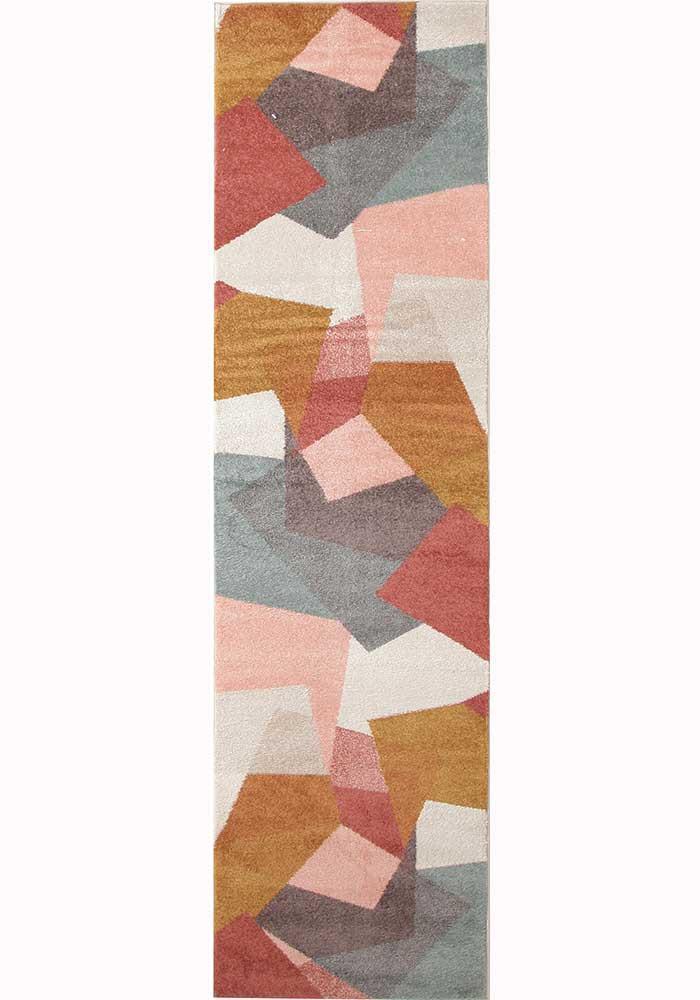 Dimensions Divinity Fragments Blush Modern Runner Rug