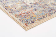 Sanremo Stunning Designer Rug Ivory Blue - Fantastic Rugs