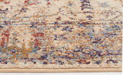 Sanremo Stunning Designer Rug Ivory Blue - Fantastic Rugs