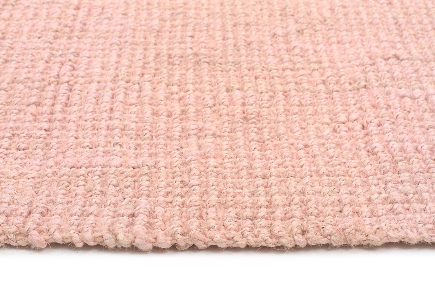 Chunky Natural Fiber Barker Pink Rug - Fantastic Rugs