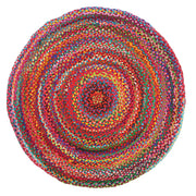 Chandra Braided Cotton Rug Multi - Fantastic Rugs