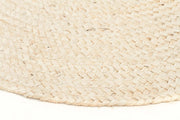 Round Jute Natural Rug Bleached - Fantastic Rugs