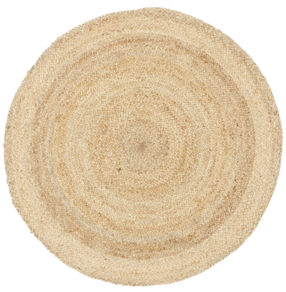 Round Jute Natural Rug - Fantastic Rugs
