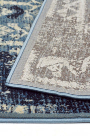 Urdu Tribal Rug Blue - Fantastic Rugs