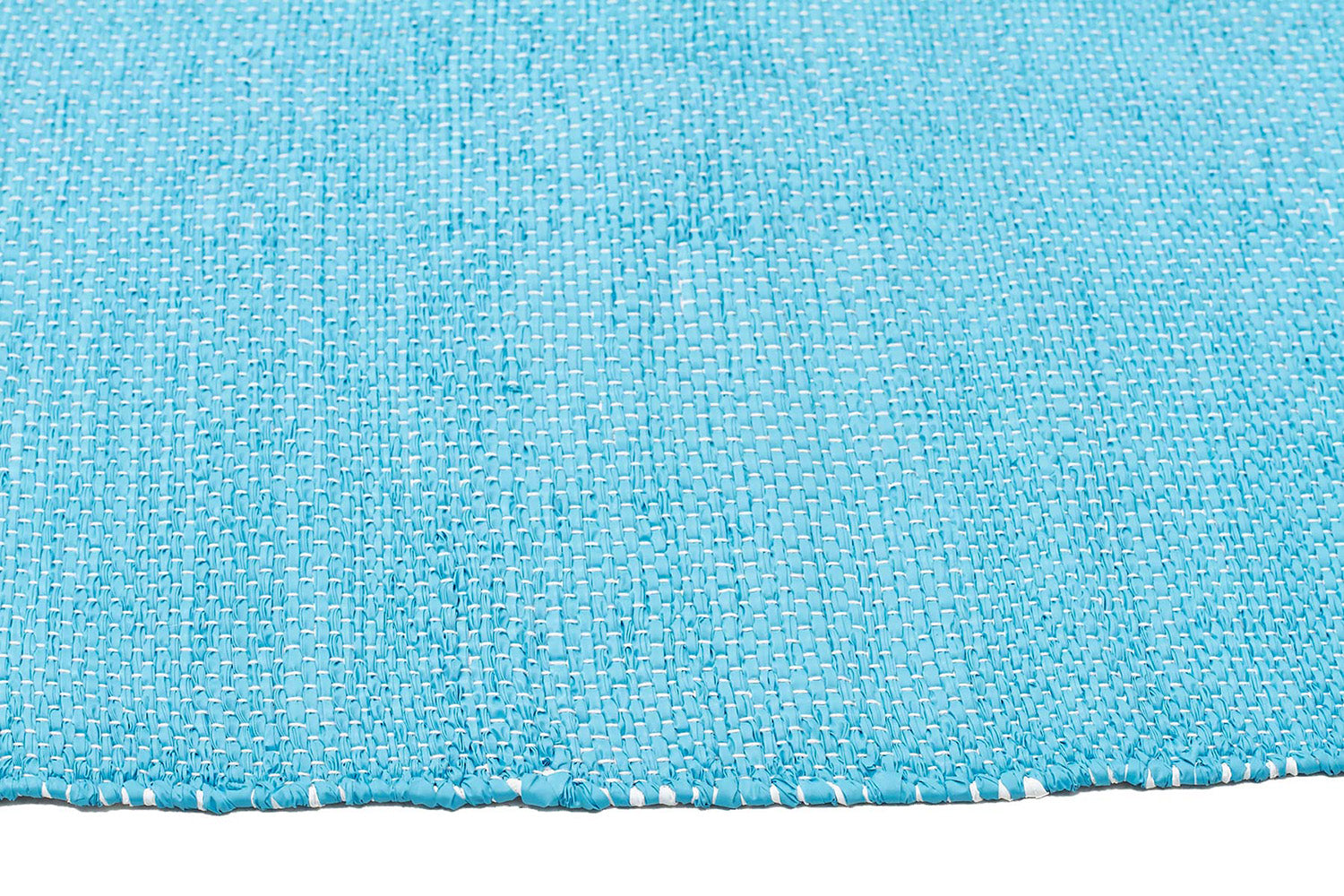 Coastal Indoor Out door Rug Star Turquoise White - Fantastic Rugs