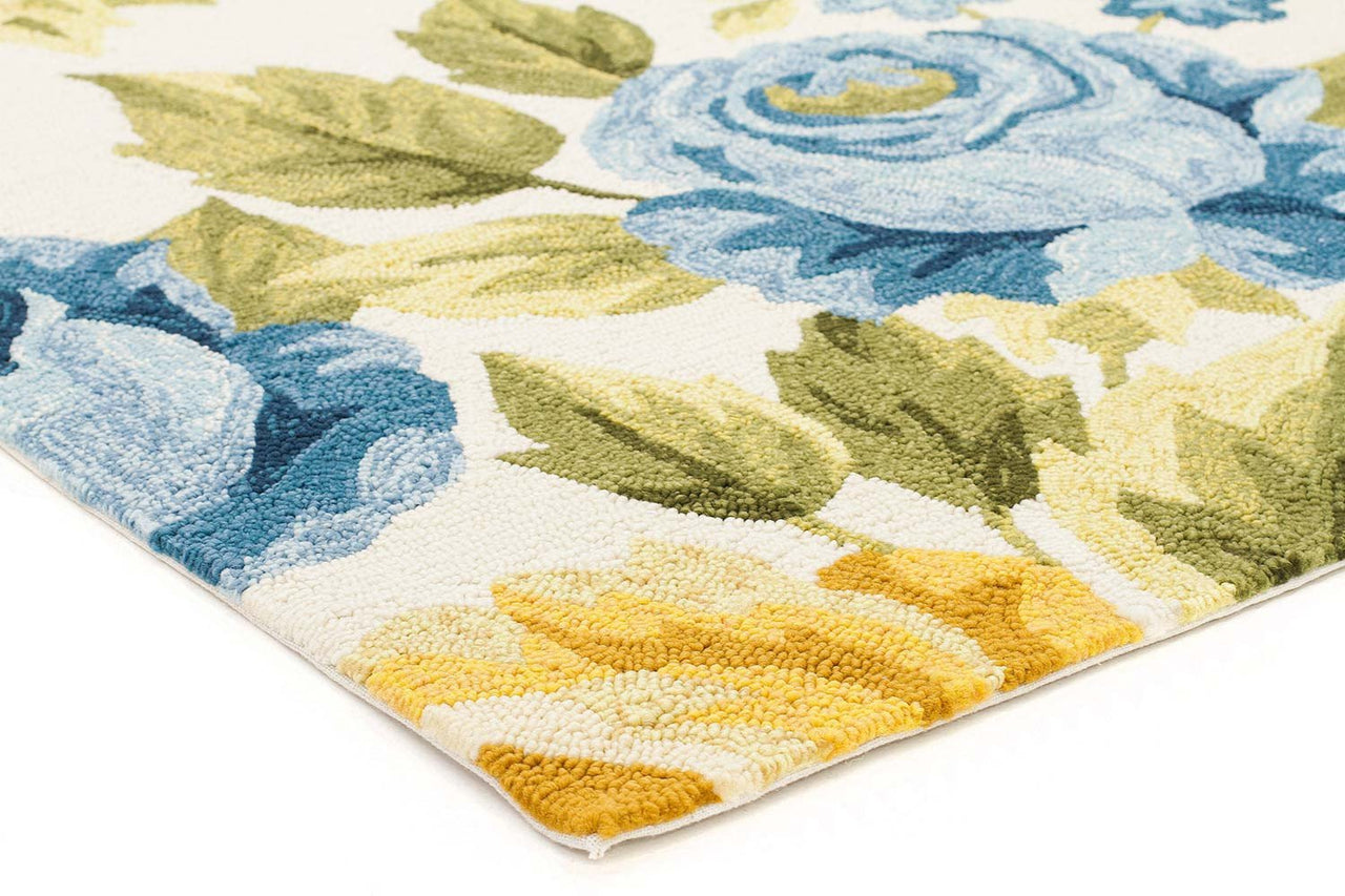 Jessica New Spring Indoor Outdoor Rug Cream - Fantastic Rugs