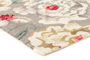 Gorgeous Peony Grey Indoor Outdoor Rug - Fantastic Rugs