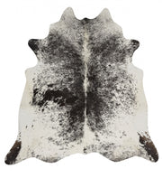 Exquisite Natural Cow Hide Salt & Pepper Black - Fantastic Rugs