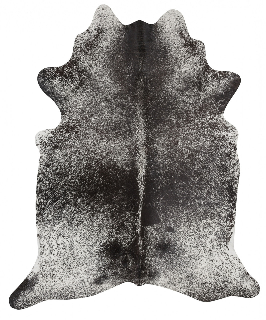 Exquisite Natural Cow Hide Salt & Pepper Black - Fantastic Rugs