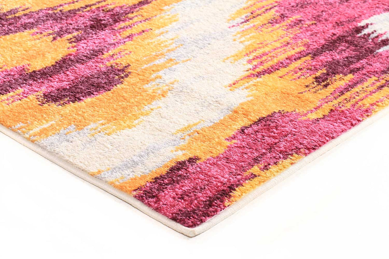 Divinity Burst Aubergine Modern Rug - Fantastic Rugs