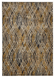 Flurry Modern Charcoal Rug - Fantastic Rugs