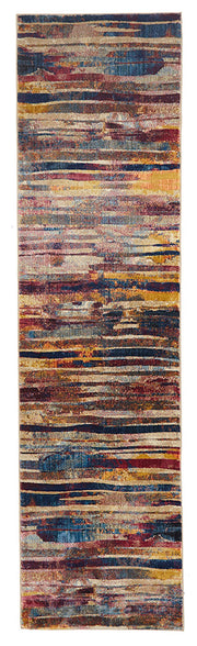 Strokes Modern Raspberry Rug - Fantastic Rugs