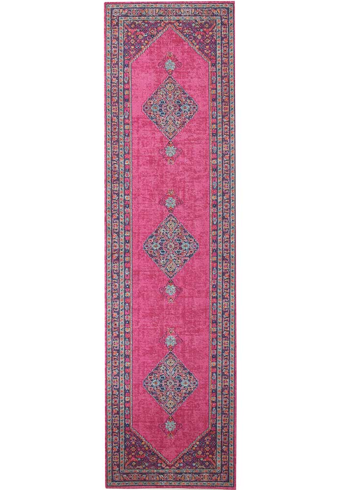 Whisper Diamond Pink Rug - Fantastic Rugs