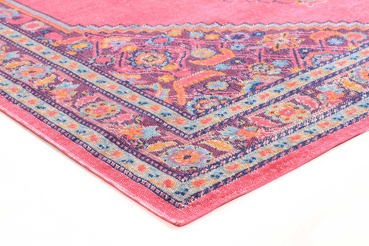 Whisper Diamond Pink Rug - Fantastic Rugs