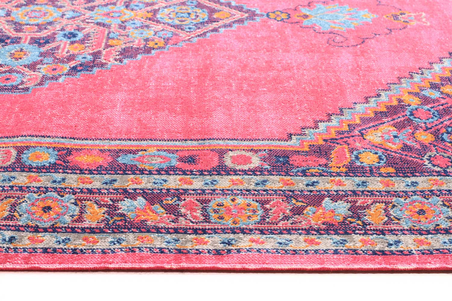 Whisper Diamond Pink Rug - Fantastic Rugs