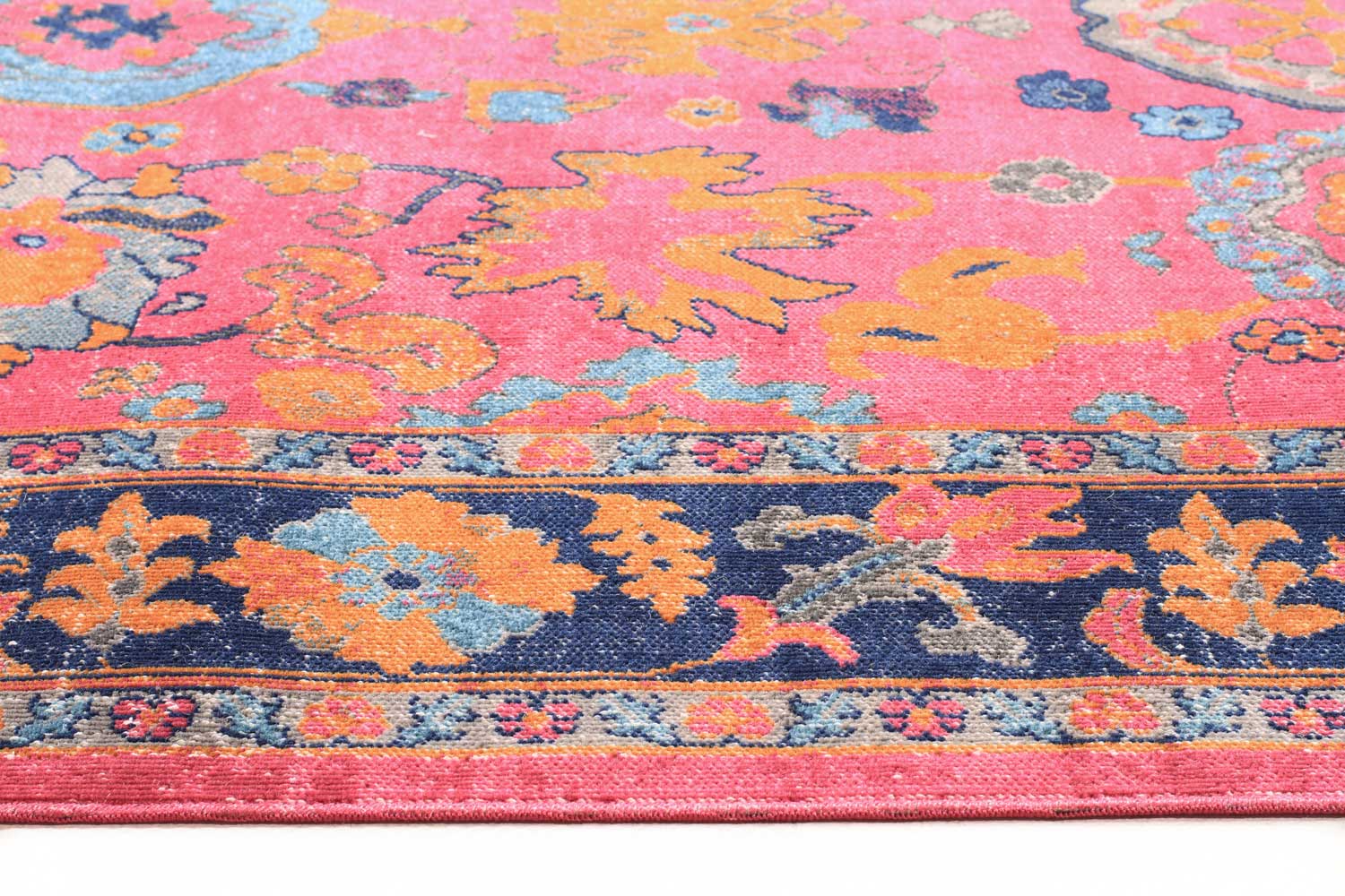 Whisper Corners Pink Rug - Fantastic Rugs