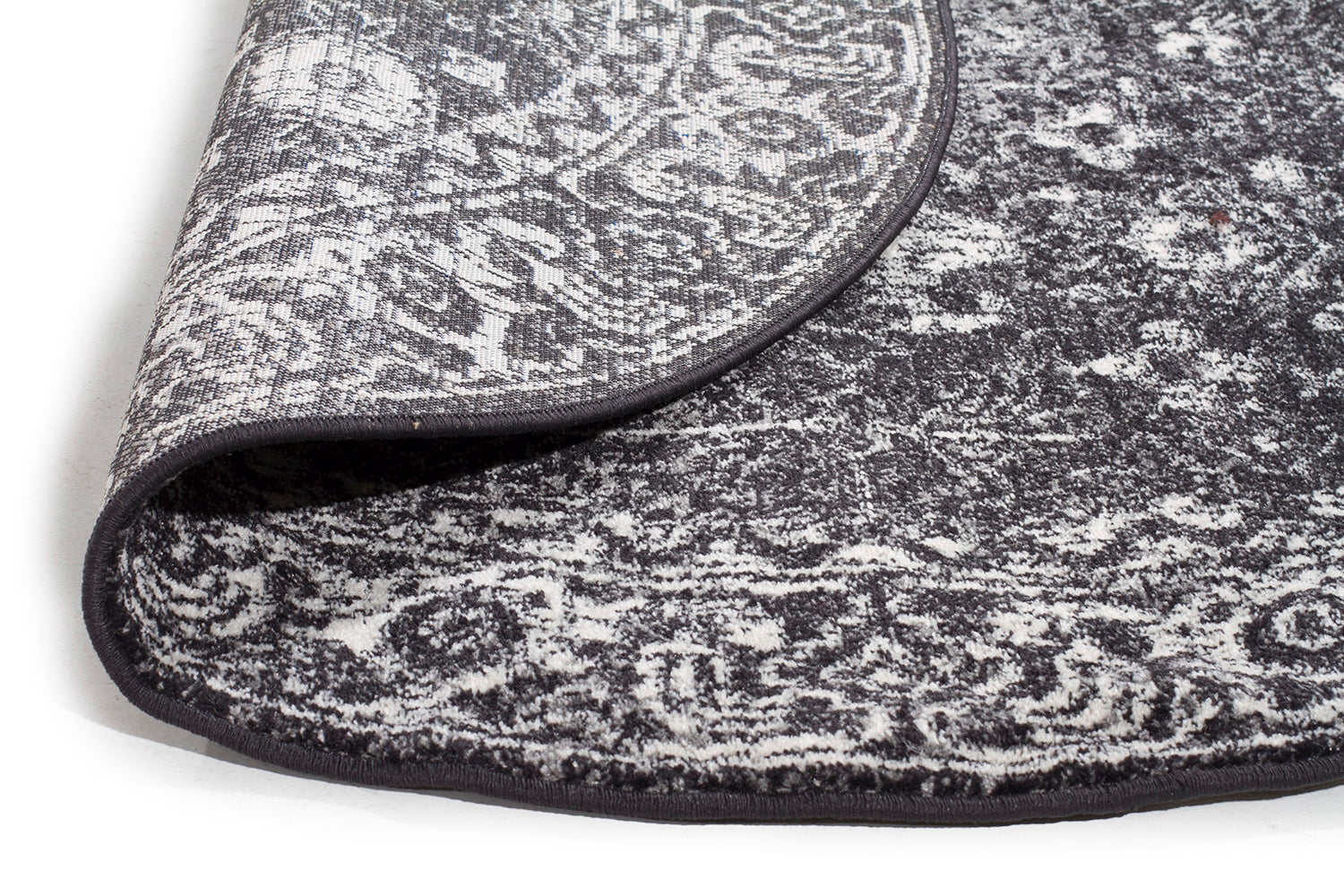 Estella Charcoal Transitional Rug - Fantastic Rugs