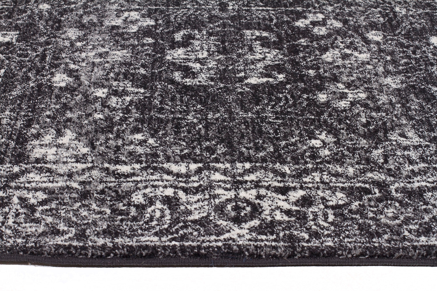 Estella Charcoal Transitional Rug - Fantastic Rugs