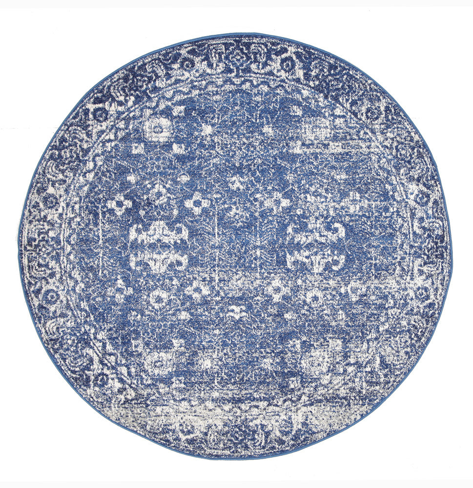 Oasis Navy Transitional Rug - Fantastic Rugs