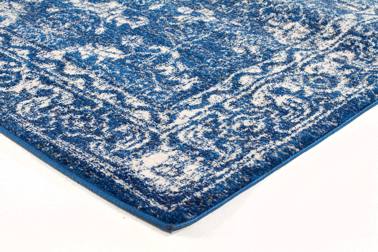 Oasis Navy Transitional Rug - Fantastic Rugs