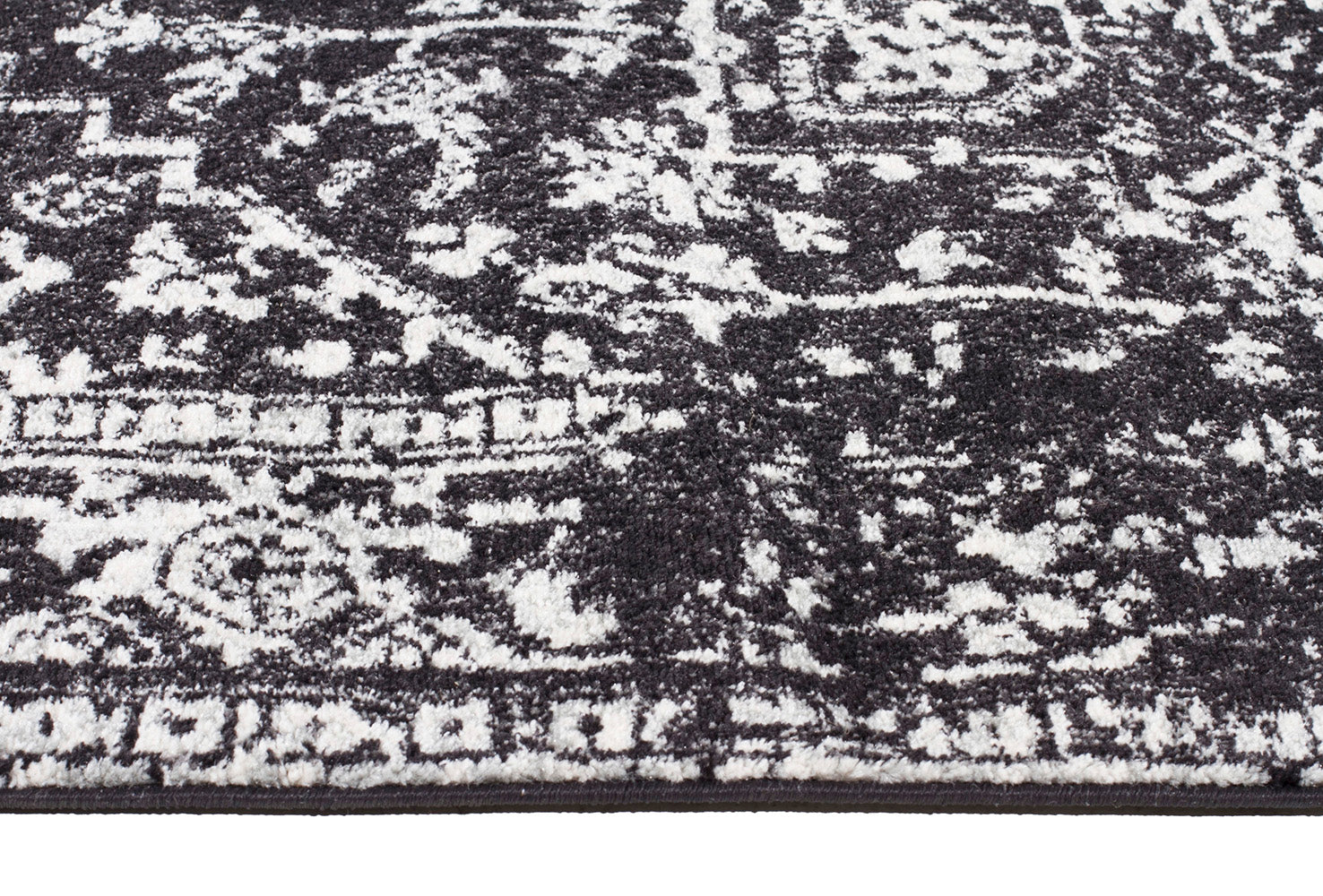 Scape Charcoal Transitional Rug - Fantastic Rugs