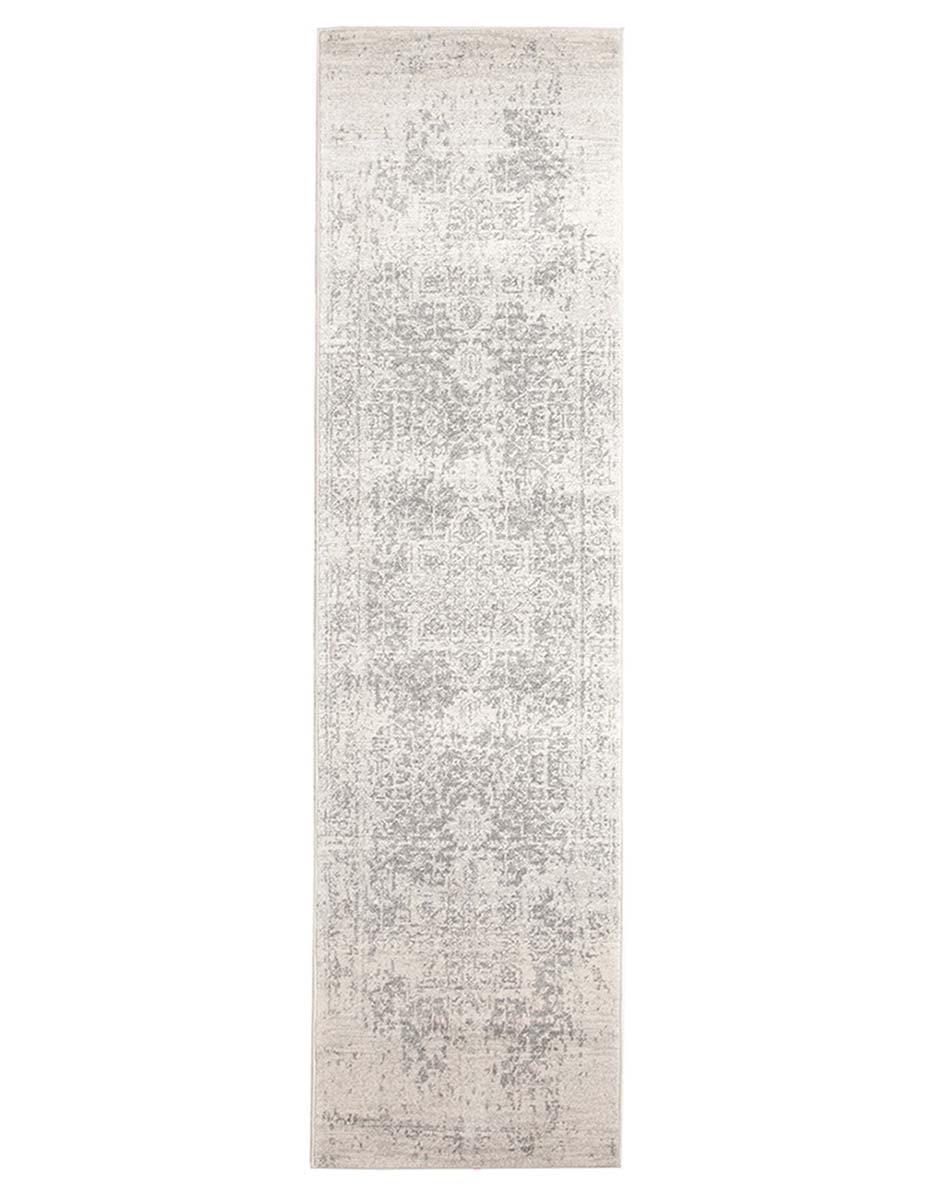 Dream White Silver Transitional Rug - Fantastic Rugs