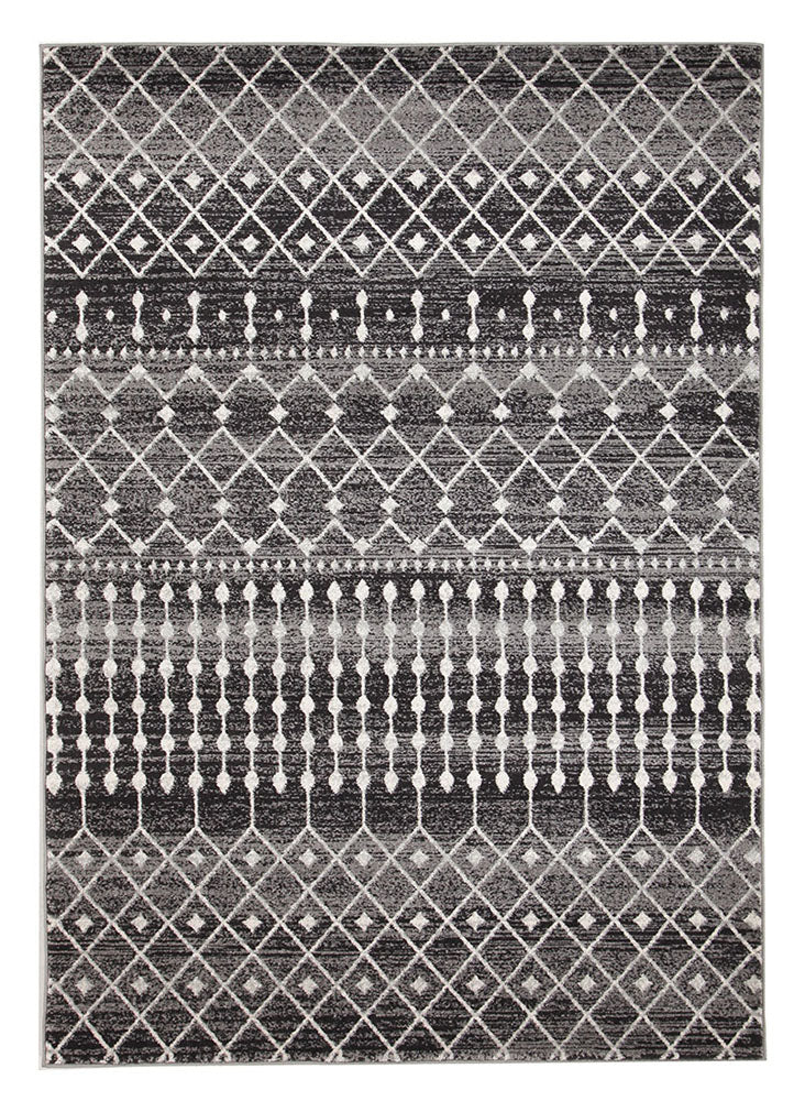 Simplicity Black Transitional Rug - Fantastic Rugs