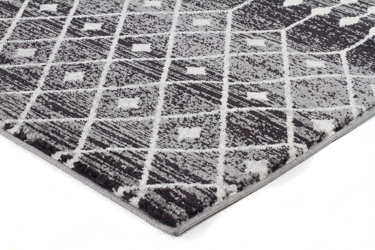 Simplicity Black Transitional Rug - Fantastic Rugs