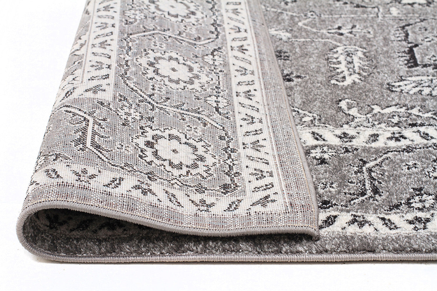 Stone Grey Transitional Rug - Fantastic Rugs