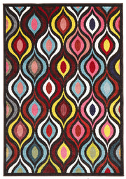 Lorenzo Modern Multi Coloured Rug - Fantastic Rugs