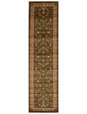 Traditional Floral Design Rug Green - Fantastic Rugs