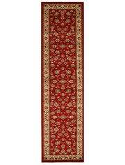 Traditional Floral Design Rug Red - Fantastic Rugs