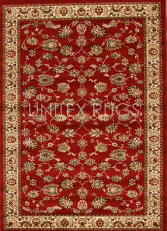 Traditional Floral Design Rug Red - Fantastic Rugs