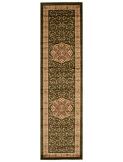 Medallion Classic Design Rug Green - Fantastic Rugs