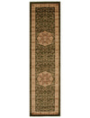 Medallion Classic Design Rug Green - Fantastic Rugs