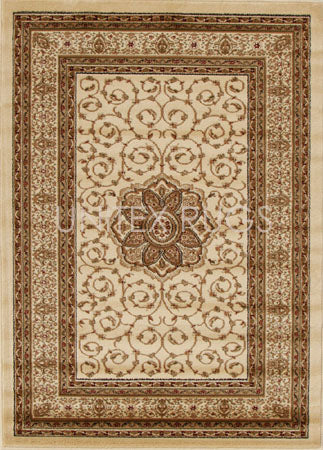 Medallion Classic Design Rug Ivory - Fantastic Rugs