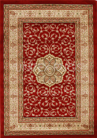 Medallion Classic Design Rug Red - Fantastic Rugs