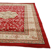 Medallion Classic Design Rug Red - Fantastic Rugs