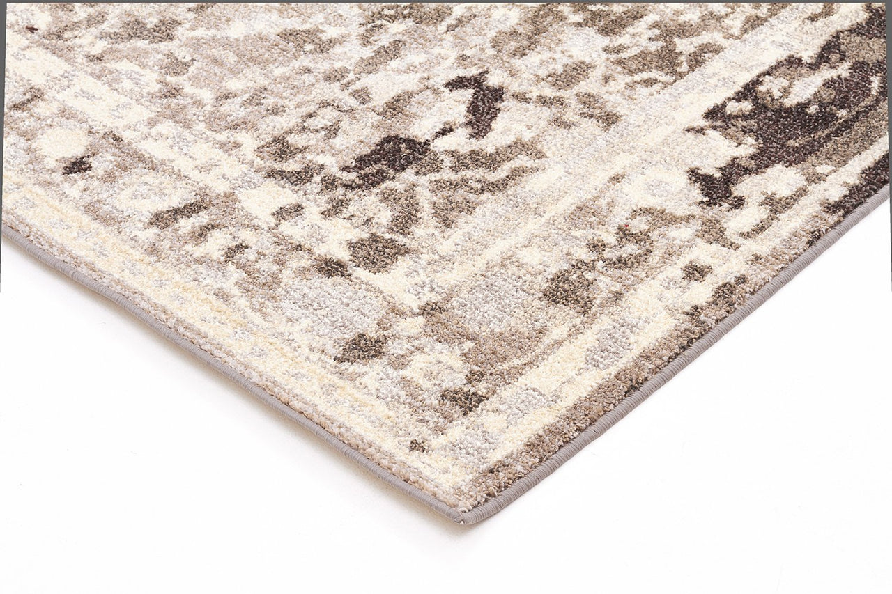 Stylish Overdyed Look Rug Grey - Fantastic Rugs