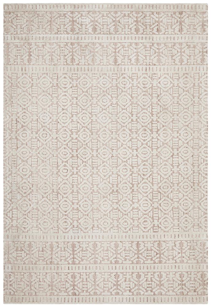 Levi Gloria Peach Ivory Rug