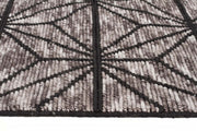 Rhythm Motif Charcoal Rug - Fantastic Rugs