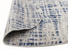 Ashley Abstract Modern Blue Grey Round Rug - Fantastic Rugs