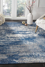 Casandra Dunescape Modern Blue Grey Rug - Fantastic Rugs